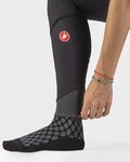 CASTELLI duge hlače s tregerima - VELOCISSIMA DT LADY - crna