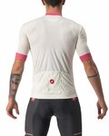 CASTELLI dres kratkih rukava - GIRO D'ITALIA 2024 - bijela