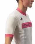 CASTELLI dres kratkih rukava - GIRO D'ITALIA 2024 - bijela