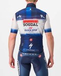 CASTELLI prsluk - SOUDAL QUICK-STEP 23 - bijela/plava
