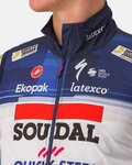CASTELLI prsluk - SOUDAL QUICK-STEP 23 - bijela/plava