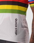 CASTELLI dres kratkih rukava - SOUDAL QUICK-STEP 23 - bijela
