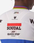 CASTELLI dres kratkih rukava - SOUDAL QUICK-STEP 23 - bijela