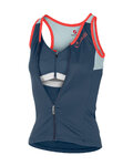 CASTELLI dres bez rukava - SOLARE LADY - plava/svjetloplava