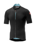 CASTELLI dres kratkih rukava - ESPRESSO - siva