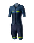 CASTELLI kombinezon - SANREMO 4 SPEED - plava