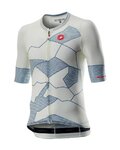 CASTELLI dres kratkih rukava - CLIMBER'S 3.0 - svjetloplava/bež