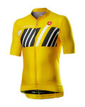 CASTELLI dres kratkih rukava - HORS CATEGORIE - žuta