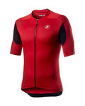 CASTELLI dres kratkih rukava - SUPERLEGGERA 2 - crvena/crna