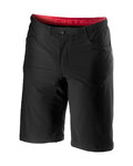 CASTELLI kratke hlače bez tregera - UNLIMITED BAGGY - crna