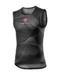 CASTELLI majica bez rukava - PRO MESH - crna