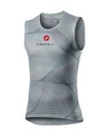 CASTELLI majica bez rukava - PRO MESH - siva