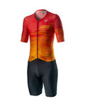 CASTELLI kombinezon - PR SPEED - crvena/crna
