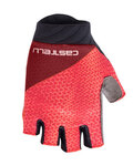 CASTELLI rukavice s kratkim prstima - ROUBAIX GEL 2 LADY - ružičasta
