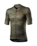 CASTELLI dres kratkih rukava - RAPIDO - zelena