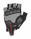CASTELLI rukavice s kratkim prstima - ARENBERG GEL 2 - crvena/crna