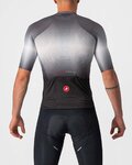 CASTELLI dres kratkih rukava - AERO RACE 6.0 - siva/crna/bijela