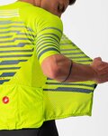 CASTELLI dres kratkih rukava - CLIMBER'S 3.0 - plava/žuta