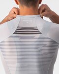 CASTELLI dres kratkih rukava - CLIMBER'S 3.0 - srebrna/siva