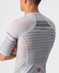 CASTELLI dres kratkih rukava - CLIMBER'S 3.0 - srebrna/siva