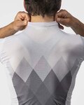CASTELLI dres kratkih rukava - A TUTTA - bijela/siva