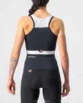 CASTELLI dres bez rukava - SOLARIS LADY - crna/bijela