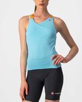 CASTELLI dres bez rukava - SOLARIS LADY - svjetloplava