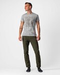 CASTELLI majica kratkih rukava - SCORPION TEE - siva