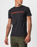 CASTELLI majica kratkih rukava - VENTAGLIO TEE - crna