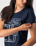 CASTELLI majica kratkih rukava - BELLAGIO TEE LADY - plava