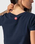 CASTELLI majica kratkih rukava - BELLAGIO TEE LADY - plava