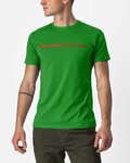 CASTELLI majica kratkih rukava - VENTAGLIO TEE - zelena