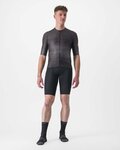 CASTELLI dres kratkih rukava - AERO RACE 6.0 - antracitna