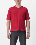 CASTELLI dres kratkih rukava - TRAIL TECH 2 - crvena