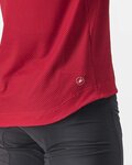 CASTELLI dres kratkih rukava - TRAIL TECH 2 - crvena