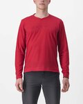 CASTELLI dres dugih rukava ljetni - TRAIL TECH 2 - crvena