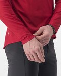 CASTELLI dres dugih rukava ljetni - TRAIL TECH 2 - crvena