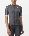 CASTELLI dres kratkih rukava - PEZZI LADY - siva