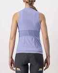 CASTELLI dres bez rukava - ANIMA 4 LADY - ljubičasta