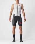 CASTELLI kombinezon - FREE SANREMO 2 - crna/bijela
