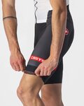 CASTELLI kombinezon - FREE SANREMO 2 - crna/bijela