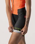 CASTELLI overal - FREE SANREMO LADY - crna/narančasta