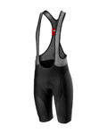 CASTELLI kratke hlače s tregerima - FREE AERO RACE 4.0 - crna