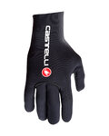 CASTELLI rukavice s dugim prstima - DILUVIO C - crna/crvena