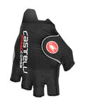CASTELLI rukavice s kratkim prstima - ROSSO CORSA PRO - crna