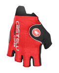 CASTELLI rukavice s kratkim prstima - ROSSO CORSA PRO - crvena
