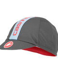 CASTELLI kapa - RETRO 3 - siva/plava