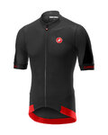 CASTELLI dres kratkih rukava - VOLATA 2.0 - crvena/crna
