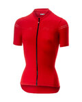 CASTELLI dres kratkih rukava - PROMESSA 2.0 LADY - crvena