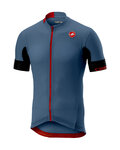 CASTELLI dres kratkih rukava - AERO RACE 4.1 SOLID - plava
